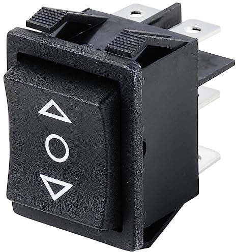 TRU COMPONENTS TC-9957468 Wippschalter R5-SP3072 250 V/AC 16A 2 x (Ein)/Aus/(Ein) tastend/0/tastend