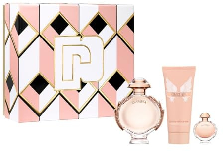 PACO OLYMPEA SET: EDP SPRAY 80ML + BODY LOTION 100ML + MINI