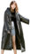 Boolavard Erwachsene/Kinder Unisex Wiederverwendbarer wasserdichter Regenmantel Tragbare Regenjacke Poncho für den Außenbereich (Schwarz, Erwachsene 150 * 65 cm)