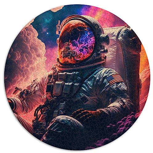 Asteroid Oasis Puzzle für Erwachsene, 1000 Teile, runde Puzzles, tolles Geschenk (67,5 x 67,5), 1000 Teile