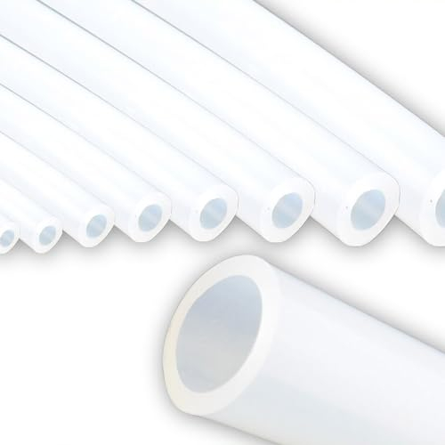 Tuyau en silicone Oufdj-iPro - Silicone - 3 m, 19 x 24 mm - Transparent - 1 pièce