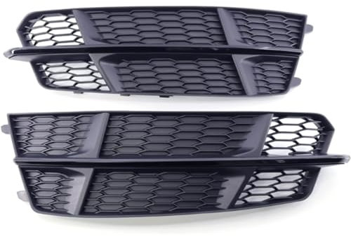 Front- & Kühlergrille für Audi A6 C7 S-Line,Vorne Kapuze Mittelnetz Grilles,Auto Kühlergrill Außendekorationszubehör