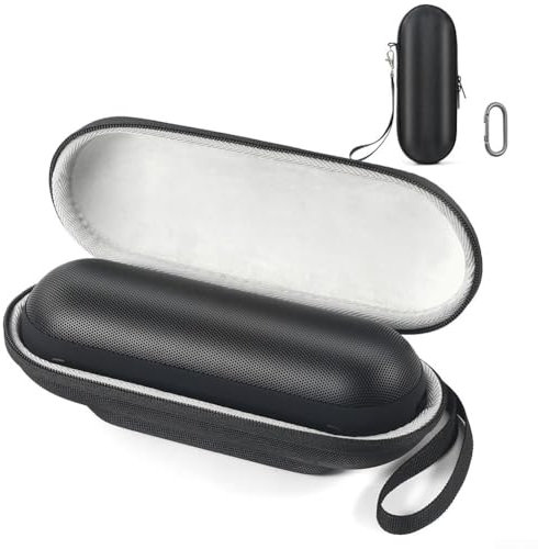 Besttoolifes Custodia rigida di alta qualità per altoparlante wireless Beats Pill 2024, organizer per cuffie sportive, custodia portatile, borsa per auricolari/auricolari