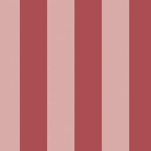 Graham & Brown Cath Kidston Canopy Stripe Pink & Red Wallpaper | Paste The Wall Application | Multi Floral | Eco-Friendly