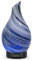 Essential Oil Diffuser Aroma - 200 ml Art Glass Ultrasonic Cool Mist Oil Diffuser for Aromatherapy Waterless Auto-Off & 7 Colors Changed LED Light for Home Office Decor & Gift (Grey-200 ml)
