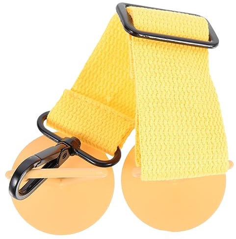 DRESSOOS Pet Door Wear-resistant Door Strap Cat Door Child Door Locks Practical Door Stopping Tool Foam Door Stopper Child Door Stopper Pet Access Supply Door Block Yellow Cloth