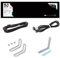 LOLPALONE Monitor de temperatura de computadora de 8.8 pulgadas (compatible con tema dinámico), pantalla secundaria IPS tipo C, CPU, RAM, HDD, datos, monitor FPS, color negro