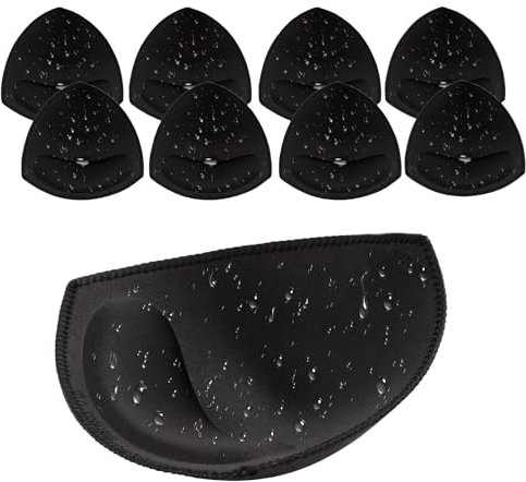 Nimiah Waterproof Swimsuit Bra Inserts Pads Removable Bathing Suit Insert 4 Pairs Bikini Push up Inserts for Women