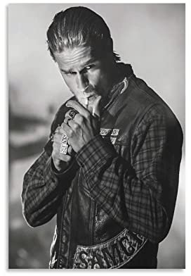 JINLIMAO Druck Auf Leinwand 30 * 50CM Senza Cornice Charlie Hunnam Poster, Wohnzimmer, Poster, Schlafzimmer, Gemälde
