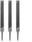 Yuanpgky Lot de 3 limes plates de 15,2 cm, pour chaînes de tronçonneuse, design à double coupe, angle de coupe denté, résiste à l'encrassement, outil d'affûtage de chaîne de scie