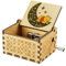 Yesnote Pooh Music Box Gift for Daughter, Love you to the Moon and Back Gift for Daughter Son Mom Dad Birthday Valentine Day Anniversary Wooden Music Box Play You Are My Sunshine