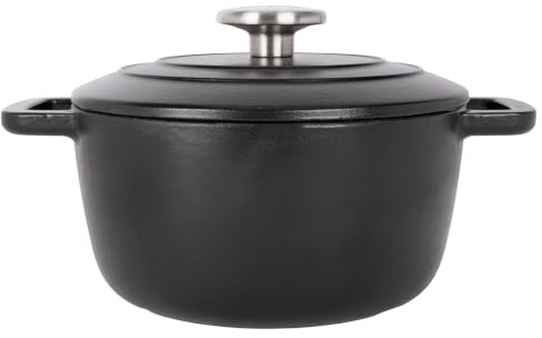 Cosy & Trendy Bratpfanne Fontestic Gusseisen Schwarz Ø 20 cm / 2,7 Liter - Emailliert | Emailliert