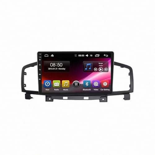 Car Radio for Nissan Quest Elgrand 2012-2015 9 Inch Android 15 Touch Screen Player Mirror Link Swc Cooling Fan For, 8 Core 8G+128G