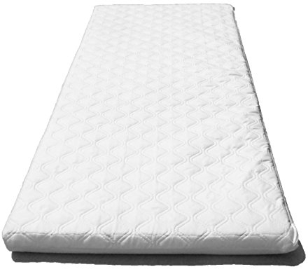 Baby Best Buys - Suzy Mikrofaser hypoallergen Krippenmatratze 84 x 36 4cm (quadratisch)
