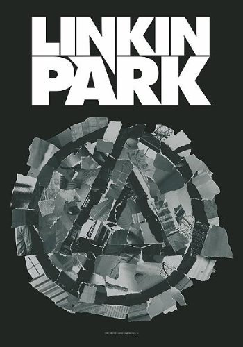 LINKIN PARK FLAGGE FAHNE POSTERFLAGGE PIECED TOGETHER