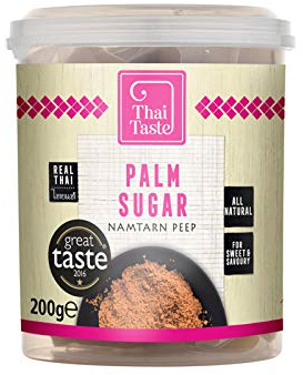 Thai Taste - Zucchero di palma, 200 g (confezione da 3)