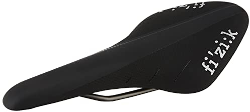 Fizik Unisex – Erwachsene Arione R3 Renradsattel, Schwarz,Weiß, 300 x142 mm