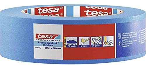 Tesa Precision Outdoor 04440-00004-00 Bande de masquage Professional Bleu (L x l) 50 m x 50 mm 1 pc(s)