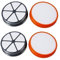 VACSPARE 2 Pack Pre & Post Motor HEPA Filter Kit Type 90 For Vax Mach Air Vacuum Cleaner