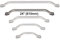 Oceansouth Edelstahl-Boot Haltegriff 19mm (Geländer Rostfreier Stahl 24 (610mm) 19mm Durchmesser)
