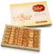 Baklava 450g,43 Stück I Baklava-Sortiment mit Pistazien,Cashewnüssen I Elegante Geschenkverpackung I Ohne Konservierungsstoffe,ohne Zusatzstoffe,ohne FarbstoffeI Traditionelles orientalisches Gebäck