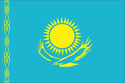 flaggenmeer® Flagge Kasachstan 120 g/m² ca. 200 x 335 cm