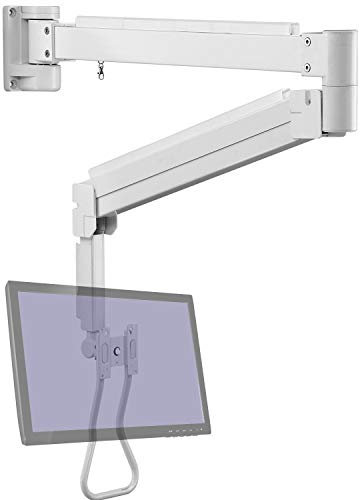 Allcam LRA34W 1.8m Long Reach Wall Mount Monitor Arm for LCD TVs/Monitors up to 8kg