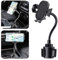 NeotrixQI Supporto per telefono per auto a collo di cigno flessibile universale da montare nel portabicchieri, compatibile con iPhone 15 Pro Max 14 13 Samsung Galaxy S23 Ultra S22+ S21 Z Fold 5