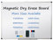 Xiwode Magnetisches Whiteboard, zur Wandmontage, 90 x 60 cm, leichtes Whiteboard, silberfarbener Aluminiumrahmen mit lackierter Stahloberfläche