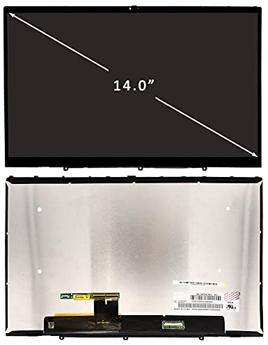 FIRSTLCD Ersatz für Lenovo Yoga C740-14IML 81TC 81TC000JUS 5D10S39587 5D10U55853 Touch LCD Bildschirm LED Display Assembly 14 Zoll FHD IPS w/Bezel