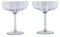 Mizu-Coupeglas Weiß aus Glas Ø11,5xH14cm 2er Satz