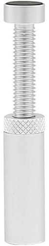 Support de carte graphique blanc réglable en alliage d'aluminium avec vis télescopiques pour carte vidéo de bureau et PC, normal