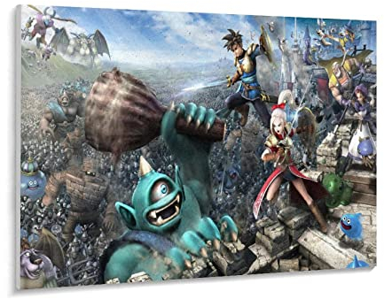 Dragon Quest-Helden Puzzle, Puzzle 1000 Teile für Erwachsene, Klassische Puzzle Puzzle Schwierig für Kid Surprise Birthday für Family Home Decor Art Puzzle（38x26cm-s143x