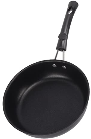 Aramox7 Inch Stainless Steel Nonstick Frying Pan, 18cm Omelet Egg Skillet for Gas Induction Electric Stove