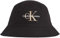 Calvin Klein Jeans Herren Fischerhut Monogram Bucket Hat, Schwarz (Fashion Black), Einheitsgröße