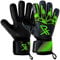 Rectrix Bold Torwarthandschuhe - Fingersave Schutz - Deutsches Latex - Negativer Schnitt - Jugend- & Erwachsenengrößen - Für Fußball Fußball (Grün, 6)