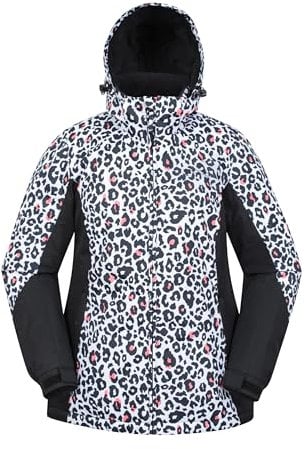 Mountain Warehouse Dawn Skijacke für Damen - Schneedicht, warme Snowboardjacke, Fleecefutter, Bündchen, Saum und Kapuze zum Verstellen - Ideale Winterjacke Mix Damengröße EU 46