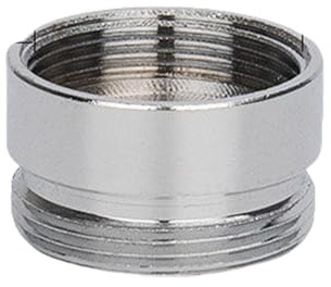 YRAKOZIN Messing Wasserhahn Adapter, Küche Bad Wasserhahn Aufsatz zum Anschließen von Wasserhähnen und Strahlregler, Gartenschläuchen, Wasserreinigern (Außengewinde M22 auf Innengewinde M20)