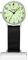 Nurse's Essential Fob Watch - Japan Movement, Long-Life Battery, Clear Display - Nurses Fob Watch, Nurses Watches for Women and Men (Poshevo 3X Midnight Black)