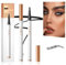 HOIDOKLY Eyebrow Pencil with 4 Fork Tips, 3D Microblading, Natural Makeup, Black