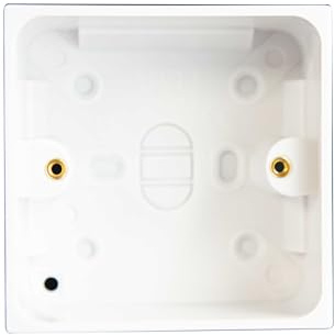 Dencon | Pattress Box | 1 Gang 25 mm | Electrical Box | 8898NB