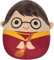 Squishmallows Harry Potter Harry in Quidditch Robe - Figura de peluche de 20 cm