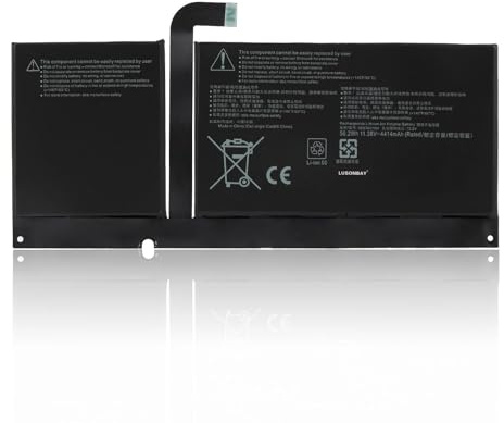 LUSONBAY 96BTA016H - Batteria per laptop compatibile con Microsoft Surface Pro 8 1982 1983 96BTA015H DYNC01 11,38V 50,2WH/4414mAh