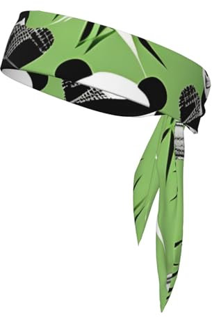 Zhuanyun Panda Bambus bedrucktes doppelseitiges Stirnband, Sport-Stirnband, Yoga, Bewegung, Laufen