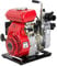 LINX IBERIC Motobomba Autoaspirante SR40 - Motor 4 Tiempos, 2,5 HP, 11.000 L/h, Aspiración 7 m, Chasis Reforzado, Alerta de Aceite, 3.600RPM 175.840