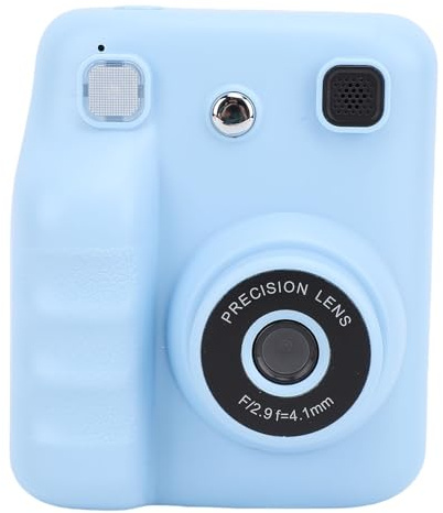 48MP 1080P Auto Focus Instant Print Camera with 2.4 Inch HD Screen, MP3 Playback and Long Battery Life for Home and Office Use (32GB Memory Card Included)