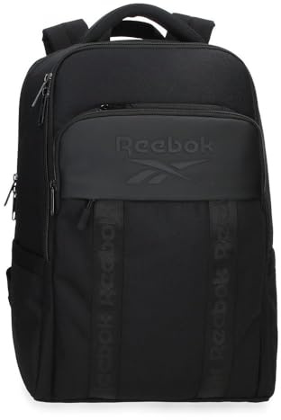 Reebok Baltimore Laptop-Rucksack 15.6 Zoll Schwarz 30x42x14 cm Polyester 17.64L von Joumma Bags