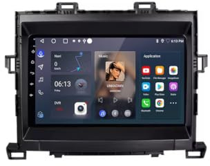 Touchscreen Autoradiao Multimedia Player für Toyota Alphard H20 2008-2014 mit Bluetooth Fm Radio, Mirror Link, USB, Aux, WiFi mit Bluetooth Mirror Link Am, 4 Kern 1G+32G