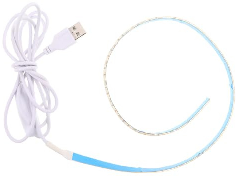 TOVINANNA LED Leckortungslicht für Saxophon und Holzblasinstrumente mit Flexiblem 50cm LED Streifen aus Gummi und Nylon zur Präzisen Wartung und Reparatur von Blasinstrumenten
