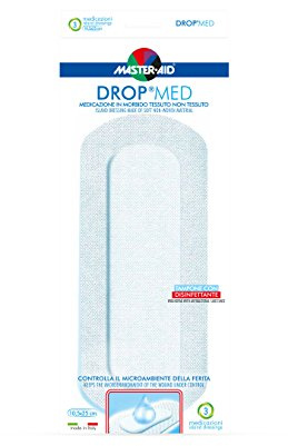 Master Aid Drop Med 10.5 x 25 cm, 3 Stück, 1 Stück